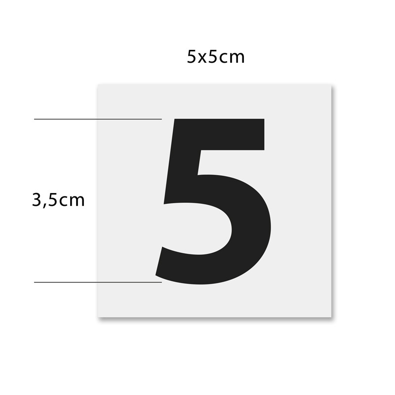 Numerokyltti - 1 numero