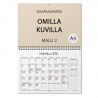 Kalenteri A4 Omilla kuvilla - Malli 2