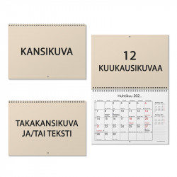 Kalenteri A4 Omilla kuvilla - Malli 2