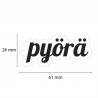 Pyörä -avaimenperä