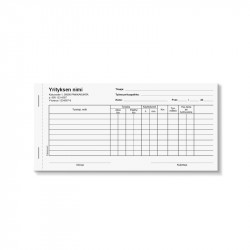Tuntilappu 210x100mm 100 kpl
