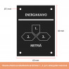 Energiakaivon sijaintikilpi 60x80 mm