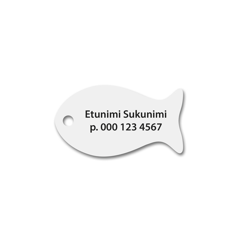Pyydysmerkin nimikilpi Kala 5kpl