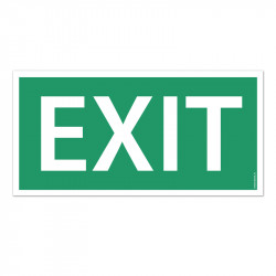 Exit jälkivalaiseva merkki