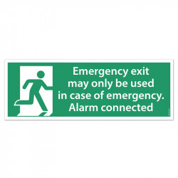 Emergency exit...