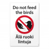 Älä ruoki lintuja (FIN-ENG)