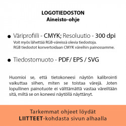 Muki omalla logolla 5kpl