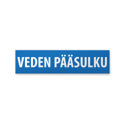 Veden pääsulku