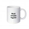 Muki omalla logolla 5kpl