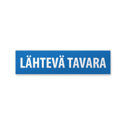 Lähtevä tavara