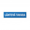 Lähtevä tavara