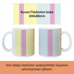 Muki omalla painatuksella 5kpl