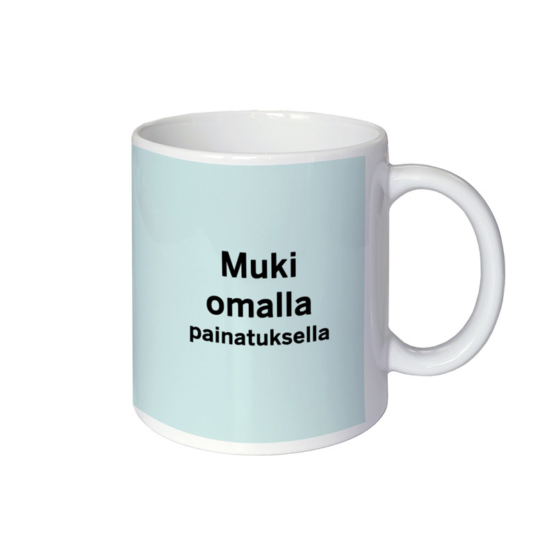 Muki omalla painatuksella 5kpl