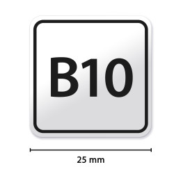 Diesel B10 merkintätarra