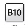 Diesel B10 merkintätarra