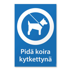 Pidä koira kytkettynä