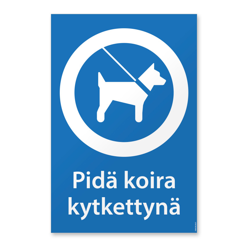 Pidä koira kytkettynä