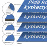 Pidä koira kytkettynä