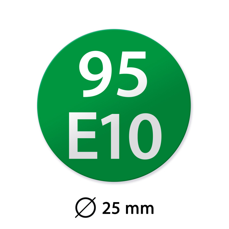 Bensiini 95 E10 merkintätarra