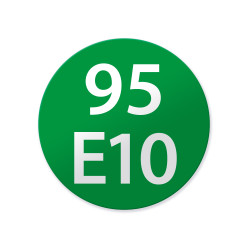 Bensiini 95 E10 merkintätarra