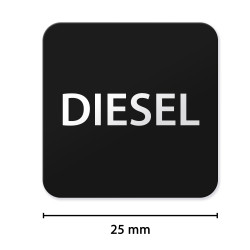 Diesel merkintätarra