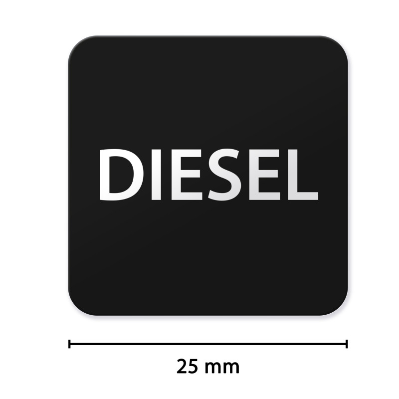 Diesel merkintätarra
