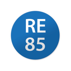 RE85 polttoaineenmerkintätarra