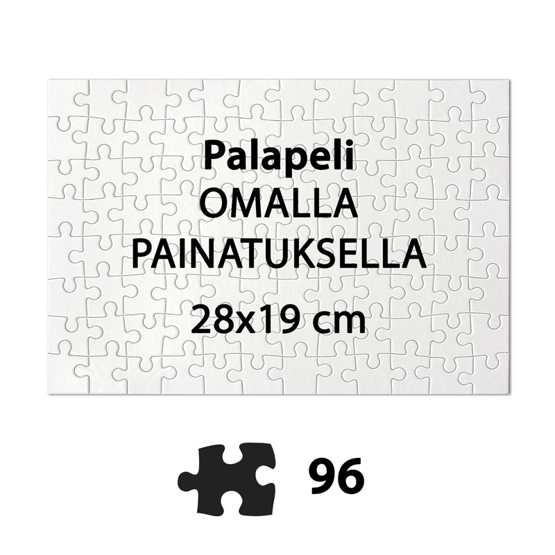 Palapeli omalla painatuksella 96 palaa