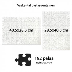 Palapeli omalla painatuksella 192 palaa