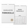 Seinäkalenteri 2026 piirroksille A4