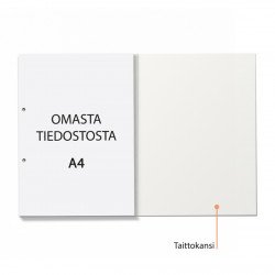 Itsejäljentävät lomakkeet omasta tiedostosta A4 - 100 kpl