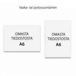 Jäljentävät lomakkeet omasta tiedostosta A6 - 100 kpl