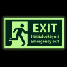 Exit hätäuloskäynti (jälkivalaiseva)