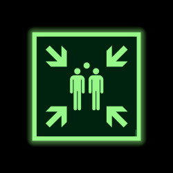 Kokoontumispaikka (pelkkä symboli, jälkivalaiseva)