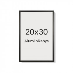 Alumiinikehys 20x30 cm tasainen profiili 7,8 mm