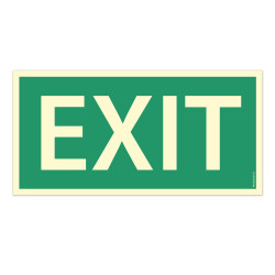 Exit jälkivalaiseva merkki