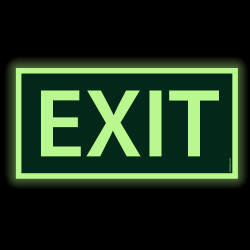 Exit jälkivalaiseva merkki
