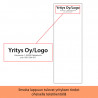 Vaakalappu matriisikirjoittimelle 74x208 mm 100 kpl