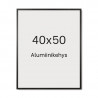 Alumiinikehys 40x50 cm tasainen profiili 7,8 mm