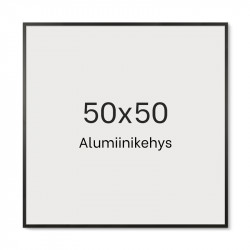 Alumiinikehys 50x50 cm tasainen profiili 7,8 mm