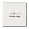 Alumiinikehys 50x50 cm tasainen profiili 7,8 mm