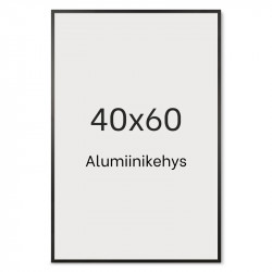 Alumiinikehys 40x60 cm tasainen profiili 7,8 mm