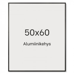 Alumiinikehys 50x60 cm tasainen profiili 7,8 mm