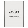 Alumiinikehys 60x80 cm tasainen profiili 7,8 mm