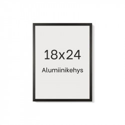 Alumiinikehys 18x24 cm tasainen profiili 7,8 mm