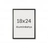 Alumiinikehys 18x24 cm tasainen profiili 7,8 mm