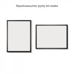 Alumiinikehys 18x24 cm tasainen profiili 7,8 mm