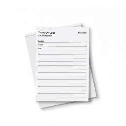 Tilauskuitti A6 100 kpl