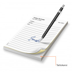 Tilauskuitti A6 100 kpl