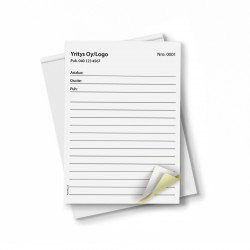 Tilauskuitti A6 100 kpl